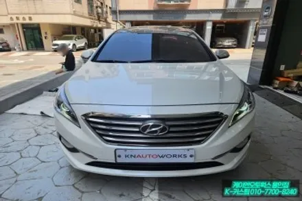 LF소나타 전조등 국토부 인증 LED 전구, 브라비오 올 뉴 클래식 라이트 교체 작업 / 용인,동탄,수원,광교