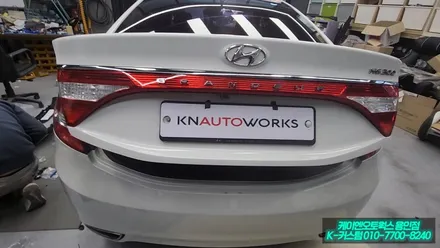 그랜저 HG HUD 헤드업디스플레이 / 트렁크 스프링 도어 시공 튜닝 / 현대 / 그랜저 HG / 용인,동탄,수원