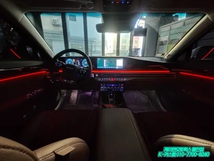 디올뉴그랜저 LED 비노출 무빙 엠비언트 RGB 풋등 실내 감성튜닝 무드등 시공 / 용인 농서동