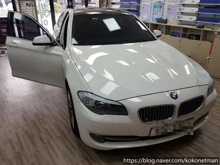 {존슨썬팅 강동구 성내점} BMW 520D 썬팅 재작업, 블랙박스 설치
