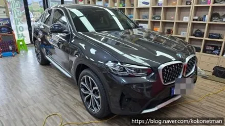 {존슨썬팅 강동구 성내점} BMW X4 신차 썬팅, 블랙박스, 보조배터리 설치