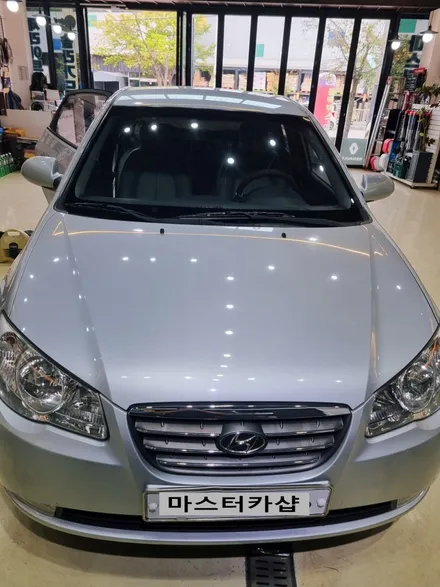 [대전썬팅] 아반떼 HD 솔라가드 스모크 썬팅 재시공_대전 마스터카샵