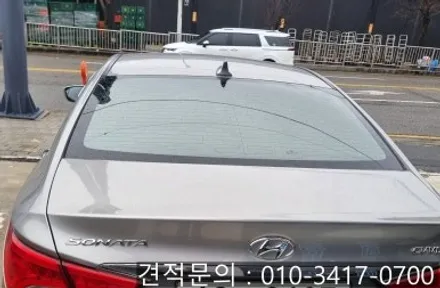 대전 YF소나타 가성비 썬팅 국산 반사필름 썬케어 아쿠아 열차단 필름_탈변색 10년 보증으로 한번 시공으로 오랫동안 사용하세요!