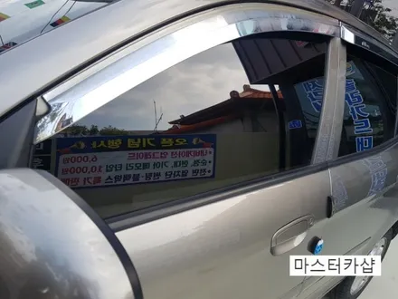 뉴 모닝 솔라가드 차콜 썬팅 부분 재시공 - 솔라가드 베스트셀링 필름 / 대전썬팅전문점 대전마스터카샵