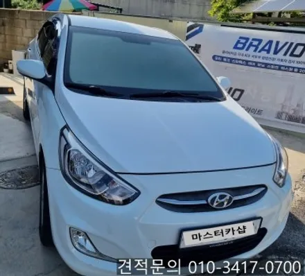 대전 뉴 엑센트 가성비 좋고 열 차단 뛰어난 국산 반사 필름 썬 케어 아쿠아 썬팅 전체 재시공 후기