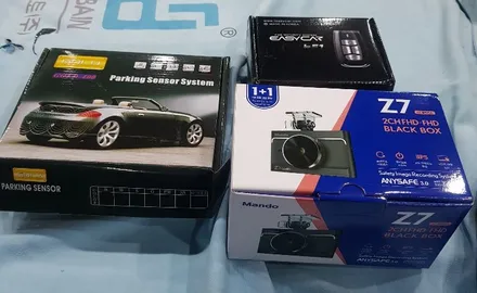 갤로퍼 2 롱바디  솔라가드 차콜 썬팅+만도 Z7 블랙박스+후방 센서 + 뉴 E1 경보기 시공 - 대전 마스터카샵