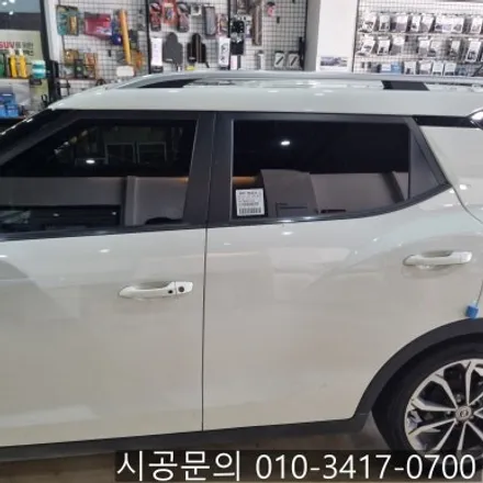 대전 티볼리 에어 뛰어난 열 차단 합리적인 가격의 썬팅 시공_마스터카샵에서 만나보세요!