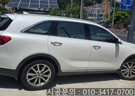 대전 올 뉴 쏘렌토 17년식 솔라가드 V 썬팅 재시공｜전면 30% 측후면 15% 시공 후기