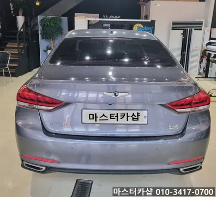 대전 제네시스 G80 구형 - 솔라가드 HP 새턴 열반사 필름 전체 재시공 #대전 마스터카샵