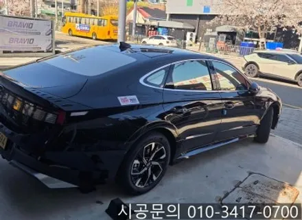 대전 DN8 소나타 영업용 차량, 솔라가드 노블 Z로 완벽 열 차단!