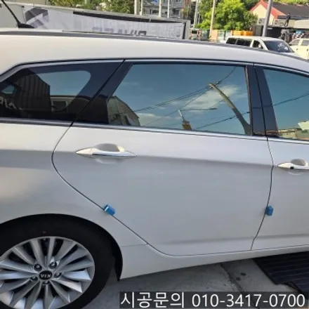 대전 i 40 썬팅 재시공, 솔라가드 V 전면 30% 측후면15% 시공 후기
