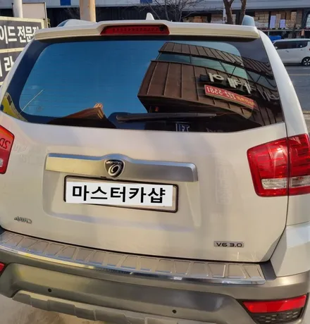 더 뉴 모하비 아이나비 가성비 블랙박스 Z7000 / 솔라가드 베스트셀러 새턴 썬팅 전체 재시공