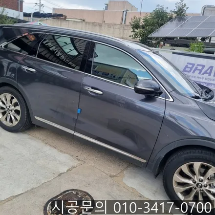 대전 가성비 썬팅 올 뉴 쏘렌토 국산 그린 반사 필름 전체 재시공