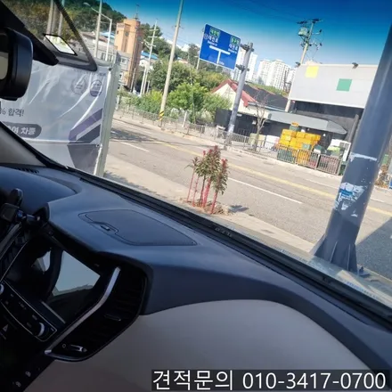 싼타페 DM 착한 가격 뛰어난 열 차단 성능 아쿠아 썬 케어 반반사 썬팅 필름 시공