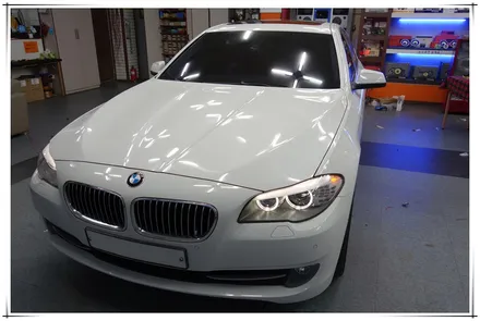 BMW 528i 가변 앰비언트 라이트 - 실내 무드 등 설치