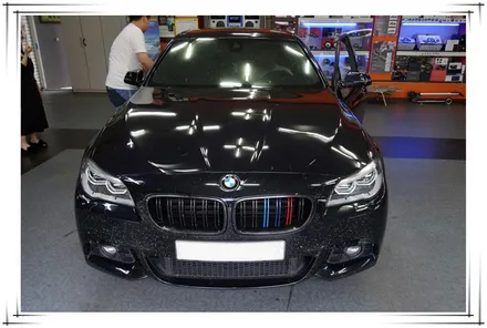 F10 BMW 5시리즈 - 안드로이드 셋탑 M2C100 매립과 HUD 연동