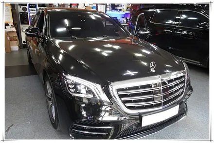 W222 벤츠 S 클래스 - 앰비언트 송풍구, 3D부메스터전동스피커장착