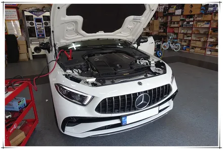 22년형 벤츠 CLS 53AMG - 이오나이저, 리어 송풍구, 모니터 조명