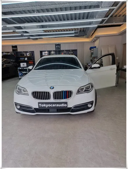 F10 BMW 520D 안드로이드 오토, 아이나비 QXD1 블랙박스