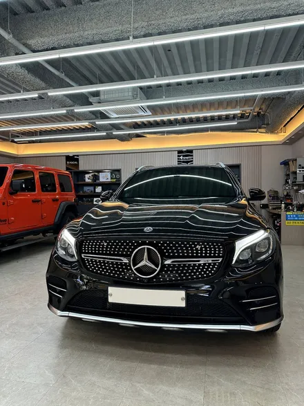 벤츠 GLC 43AMG 송풍구 앰비언트 라이트 시공