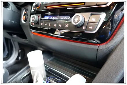 bmw 320d 앰비언트 라이트 - 전면 패널