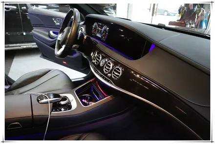 W222 벤츠 S 클래스 - 앰비언트 송풍구, 3D부메스터전동스피커장착
