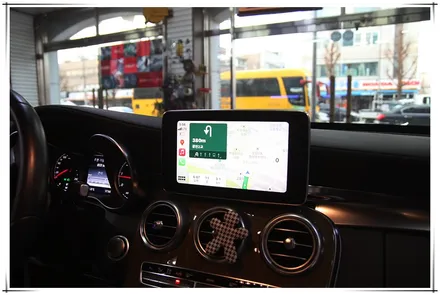 W205 벤츠 C 클래스 카플레이 활성화 작업