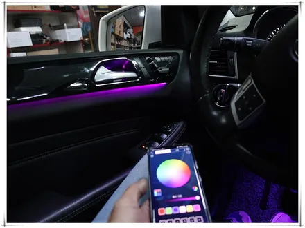 13년식 벤츠 ML350 앰비언트 라이트 - 블루투스 타입