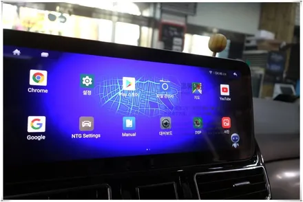 17년형 벤츠 GLE 350d - 12.3 인치 안드로이드 모니터
