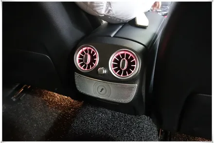 W213 벤츠 E 클래스 앰비언트 송풍구 설치