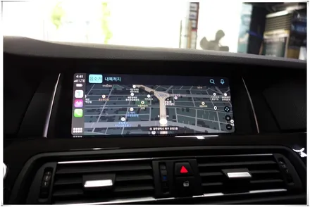 f10 bmw 5시리즈 - 애플 카플레이, 안드로이드 오토 활용