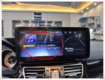 W212 벤츠 E 클래스 안드로이드 올인원 - 12.3인치
