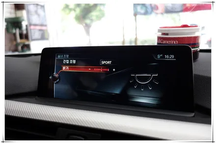 BMW 428i 전면 앰비언트 라이트 시공