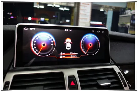 E71 BMW X6 - 안드로이드 10.25 모니터 장착