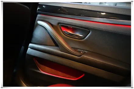 F10 BMW 5시리즈 가변 앰비언트 라이트 시공