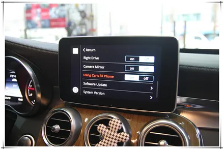 W205 벤츠 C 클래스 카플레이 활성화 작업