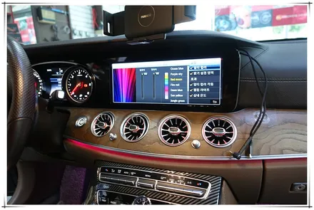 W213 벤츠 E 클래스 - 블랙박스 보조배터리, 앰비언트 송풍구
