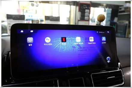 17년형 벤츠 GLE 350d - 12.3 인치 안드로이드 모니터