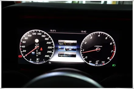 W213 E250 와이드 콕핏, 앰비언트 송풍구