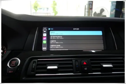 f10 bmw 5시리즈 - 애플 카플레이, 안드로이드 오토 활용