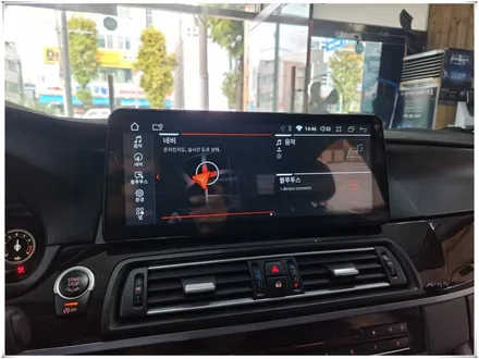 F10 BMW 528i - M 핸들, 12.3인치 안드로이드 모니터