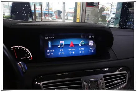 벤츠 CL63AMG - 10.25인치 와이드 안드로이드 모니터 설치