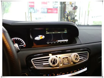 벤츠 CL63AMG 안드로이드 10.25 모니터 시공