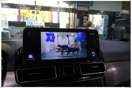 17년형 벤츠 GLE 350d - 12.3 인치 안드로이드 모니터