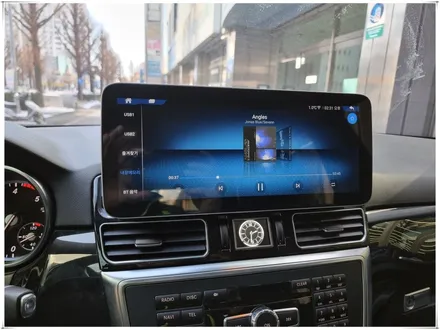 벤츠 GLE350 안드로이드 모니터 - 12.3인치 와이드형