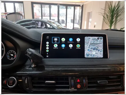 2018 BMW X6 - 안드로이드 오토 사용을 위한 인터페이스 설치