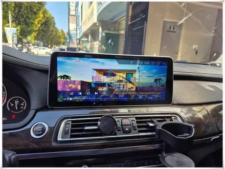 F01 BMW 7시리즈 12.3인치 안드로이드 모니터 설치