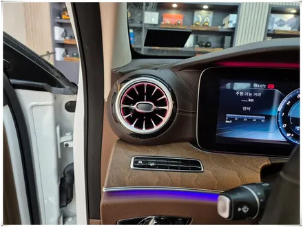W213 벤츠 E 클래스 E300 앰비언트 송풍구 설치