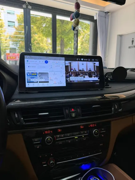 BMW 안드로이드 올인원 이렇게 활용하세요!  F16 X6