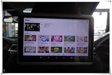 BMW 3GT 안드로이드 리어 모니터 설치 및 코딩